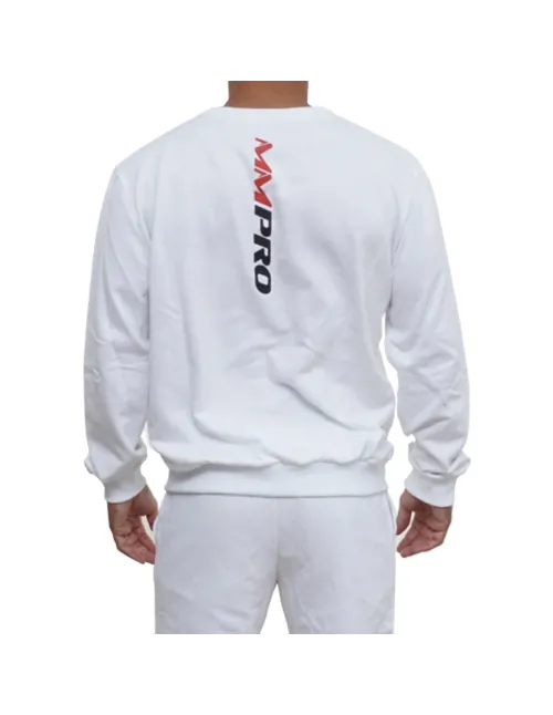 Sudadera Mmpro Blanco | Ofertas de pádel